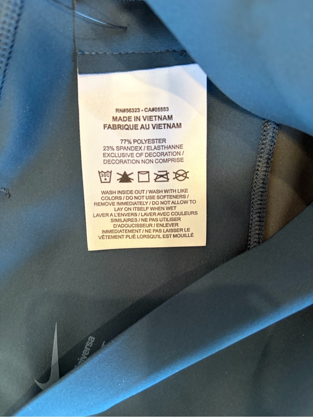 Nike Universa High-Rise 7/8 Leggings • NWT • Women’s small NEW Teal HQ6813-478 - Picture 4 of 8